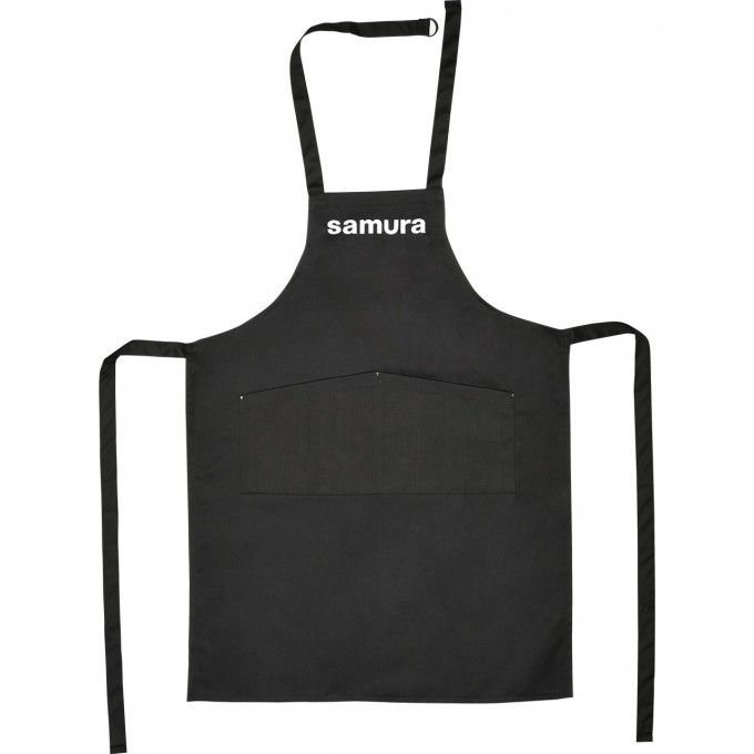 Фартук большой, чёрный SAMURA SAP-01B SAP-01B/A