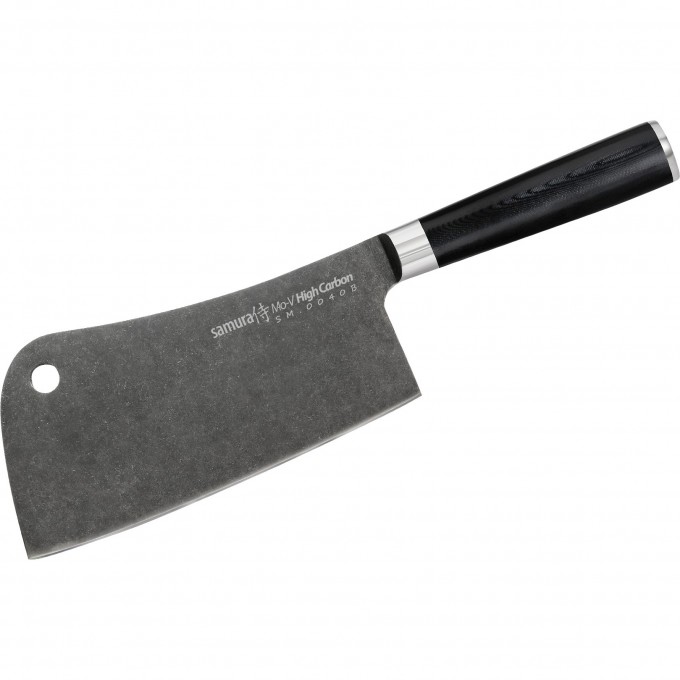 Топорик кухонный SAMURA MO-V STONEWASH SM-0040B SM-0040B/K